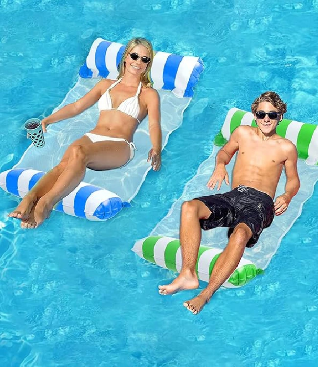 4-in-1 Multi-Functional Pool Float Hammock Pack of 2