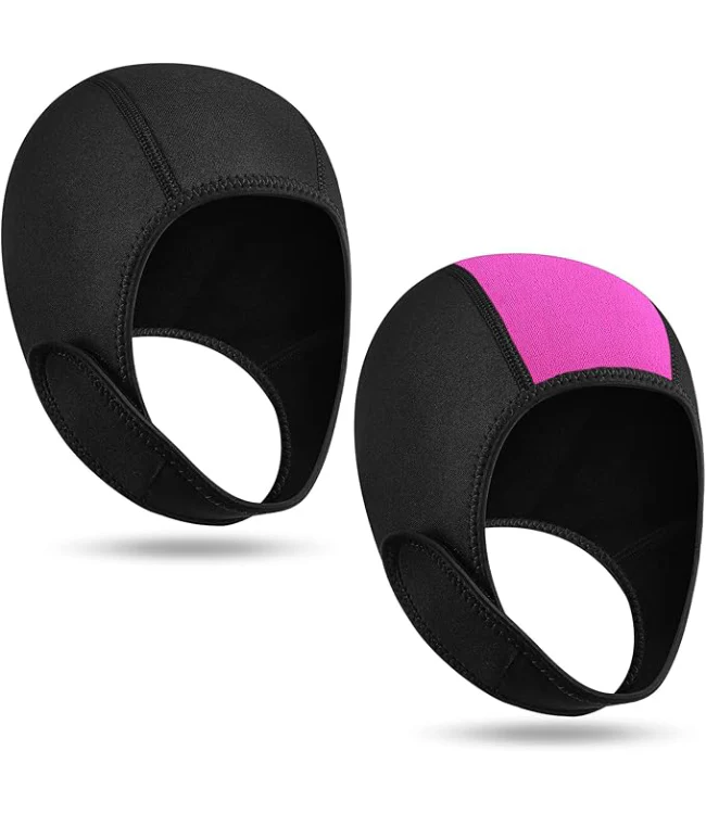 2 Pcs Neoprene Diving Hood